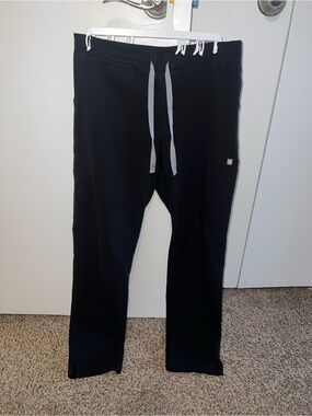Figs Black Yola Skinny Scrub Pant